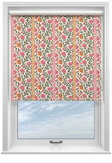 Petal & Block Latika Stripe, Sunset - Twist & Fit Roller Blind